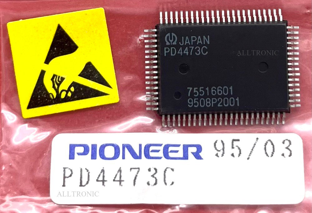 Genuine Vintage Audio Coms IC PD4473C QFP80 for Pioneer