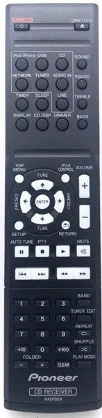 Genuine Audio CD Receiver Remote Control AXD7639 Pioneer