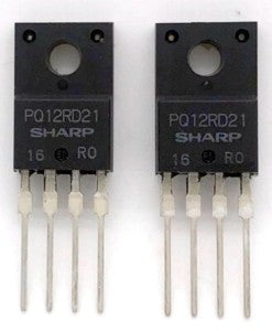 IC Low Power-loss Voltage Regulator PQ12RD21 TO220F-4P Sharp