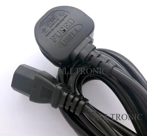 Power Cord 3Pin UK to C13 5Meter 1.0mm2 with Safety Approved Mark /ubill