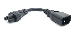 Power Cord C14 to C5 (Notebook) 0.2Meter Extension