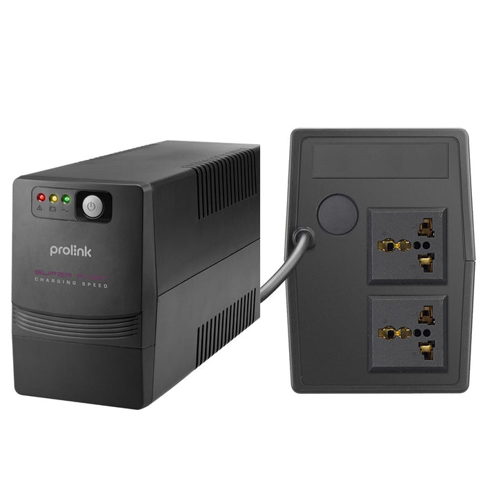 Prolink PRO700SFCU SFC Series Super-fast Charging Line Interactive UPS 650VA with AVR+ USB Port