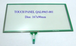 Car Audio CD/DVD Touch Panel 7" 167x90mm QAL0965-002 JVC