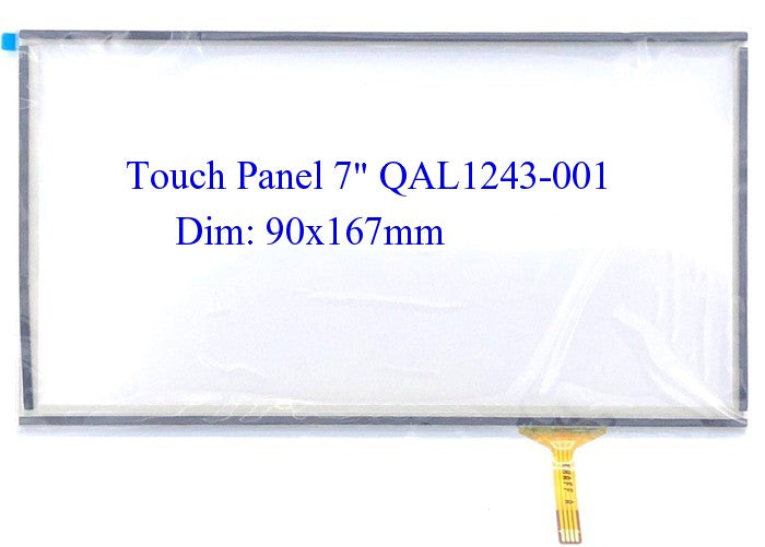 Car Audio CD/DVD Touch Panel 7" 90x167mm QAL1243-001 JVC