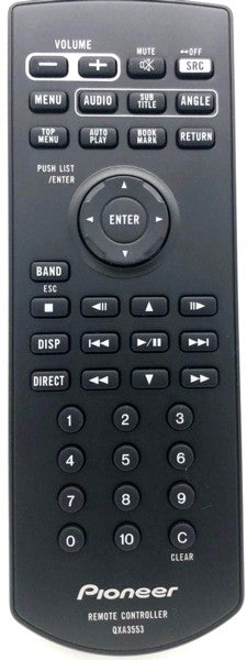 Genuine Remote Control Car Audio DVD QXA3553 Pioneer