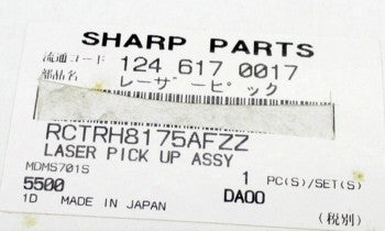 Genuine Audio MD Optical Pickup H8175AF / RCTRH8175AFZZ  Sharp