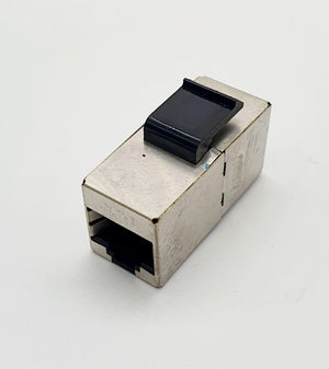 Rj45 Connector Coupler Female To Female Metal Housing
