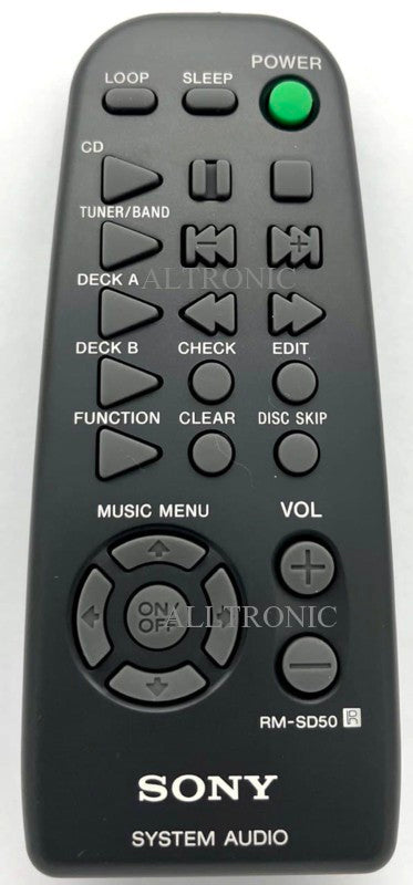 Genuine Audio Remote Control RM-SD50 / RMSD50 891753790 Sony Compact HIFI