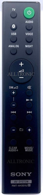 Home Theater Remote Control RMT-AH301U / RMTAH301U Sony