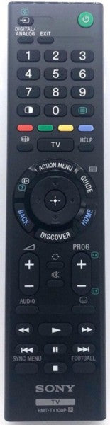 LED Smart HD TV Remote Control RMT-TX100P / RMTTX100P Sony - Part NLA