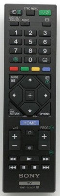LED TV Remote Control RMT-TX110P / RMTTX110P Sony - Part supply End