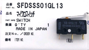 Genuine Audio Turntable Power Switch SFDSSS01GL13 Start/Stop for Technics SL1200 /1210