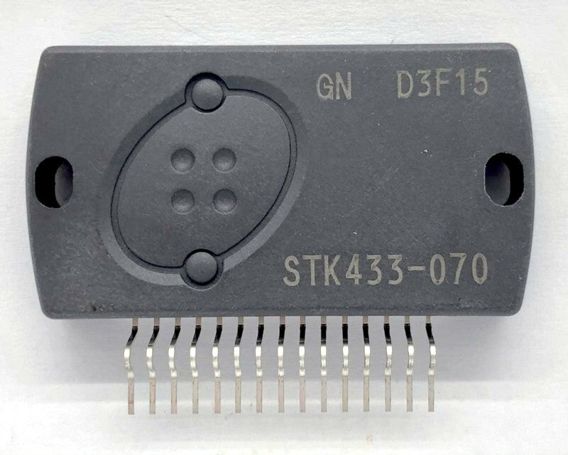 Audio Power Amplifier IC STK433-070-E Pb-free Sanyo – Alltronic ...