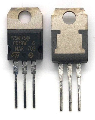 N-Channel Power Mosfet STP75NF75 / P75NF75 TO220-3M STM
