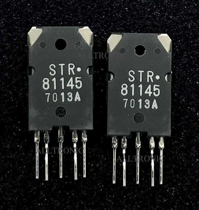 Genuine TV Power Regulator IC STR81145 = STR81145A SIP5 Sanken ...