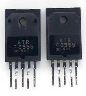 Genuine TV Power Switching Regulator IC STRF6555 / STR-F6555 Sip5 Sanken