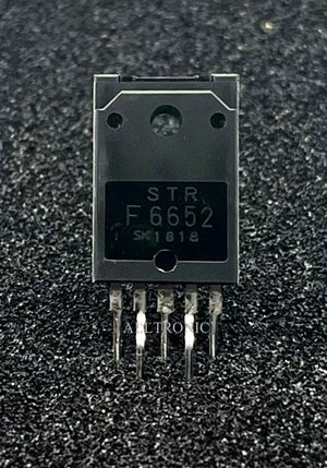 Genuine TV Power Switching Regulator IC STRF6652 / STR-F6652 (2-3) Sip5 Sanken