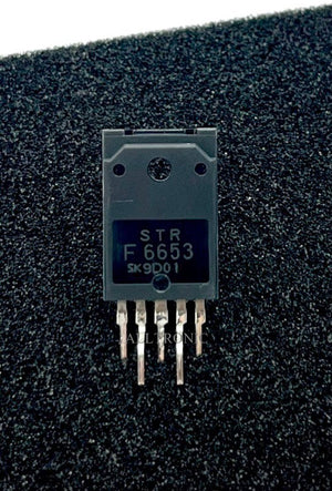 Genuine TV Power Switching Regulator IC STRF6653 / STR-F6653 Sip5 Sanken