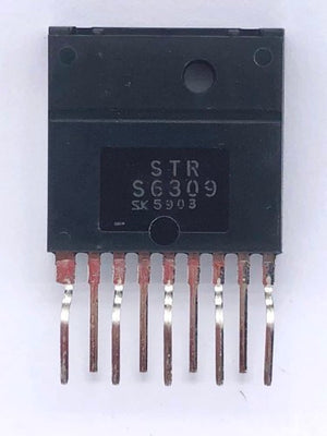 Original TV IC Power Switching Regulator STRS6309 / STR-S6309 Sip9 Sanken