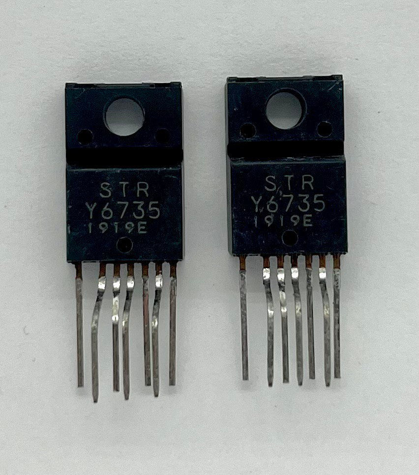 Original Power Switching Regulator with Mosfet IC STRY6735 TO220F-7L Sanken