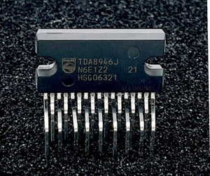 Audio Stereo Amplifier IC TDA8946J 2x15 Watt SIP17 Philip