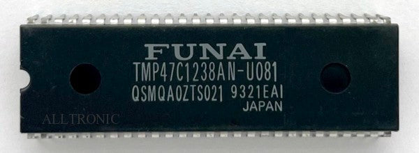 Obsolete VCR Controller IC TMP47C1238AN-U081 / QSMQAOZTS021 DIP54 Funai