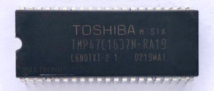 Obsolete Color TV Controller IC TMP47C1637N-RA19 Dip42 Toshiba