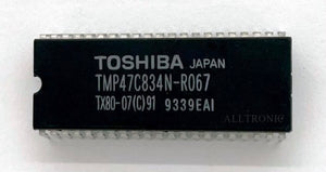 Original Color TV Controller IC TMP47C834N-R067 Toshiba