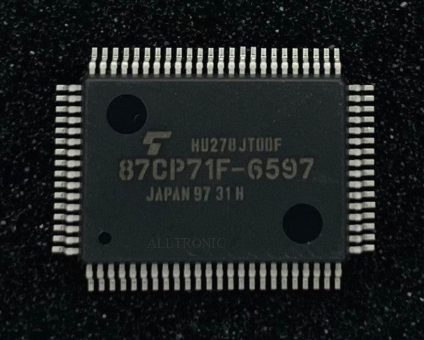 Audio / VCR Controller IC TMP87CP671F-6597 QFP100 Toshiba