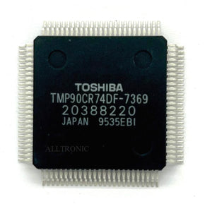 Color TV/VCR  Controller IC TMP90CR74DF-7369 = 203888220 SMD Toshiba