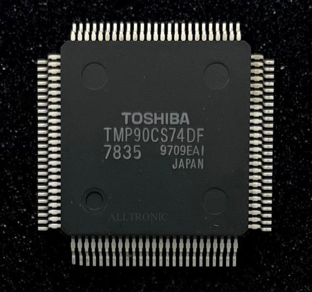 Color TV/VCR  Controller IC TMP90CS74DF-7835 QFP100 Toshiba