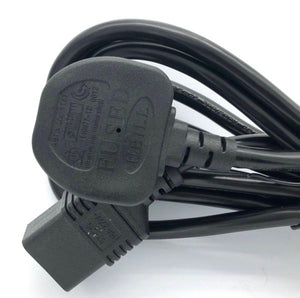 Power Cord 3Pin UK to C19 3Meter 3x1.5mm2 Cord with Safety Approved Mark