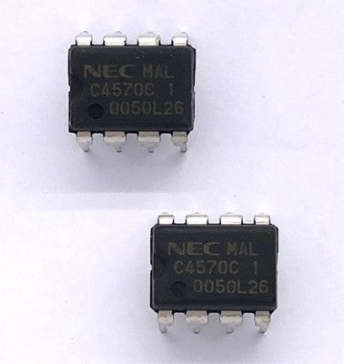 Audio Pre-Amp Active Filter IC UPC4570C / C4570C Dip8 NEC