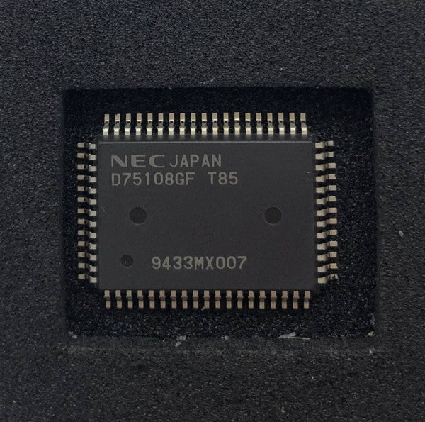 IC 4Bit Single Chip Microprocessor UPD75108GF-T85 QFP64 NEC