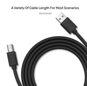 USB2.0 AB (Male/Male) Cable 2 Meter (YC4001)/ 3Mmeter (YC420) / 5 Meter (YC421) Unitek