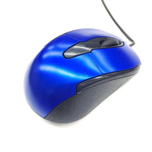 OEM Wired USB Optical Mouse YR3004 Blue