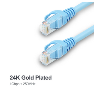 CAT 6 UTP RJ45 Ethernet Cable 1m Unitek Y-C809ABL (24AWG)