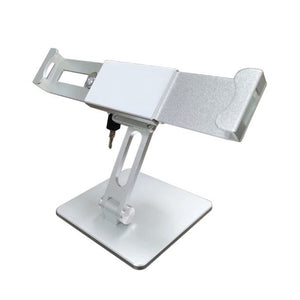 Universal Table Stand for 9.7 -12.9 inch Tablet with Security Lock /Anti -thief Stand with foldable Holder /STD31001QPSIL