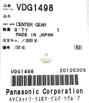 Camcorder Center Gear VDG1498  Panasonic