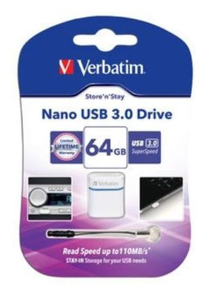 Verbatim Nano Usb3.0 64Gb #64781