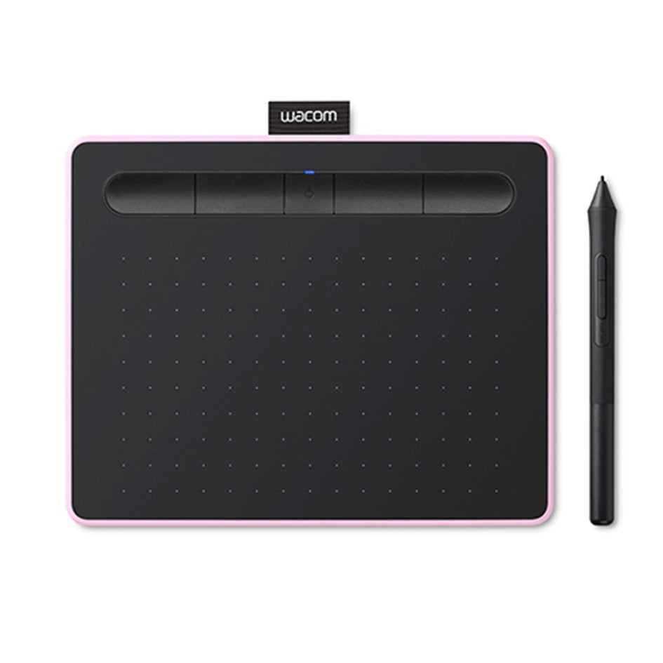 Wacom Intuos M with Bluetooth Berry ( CTL-6100WL/P0-CX) Drawing Tablet with 3 Free Creative software downloads