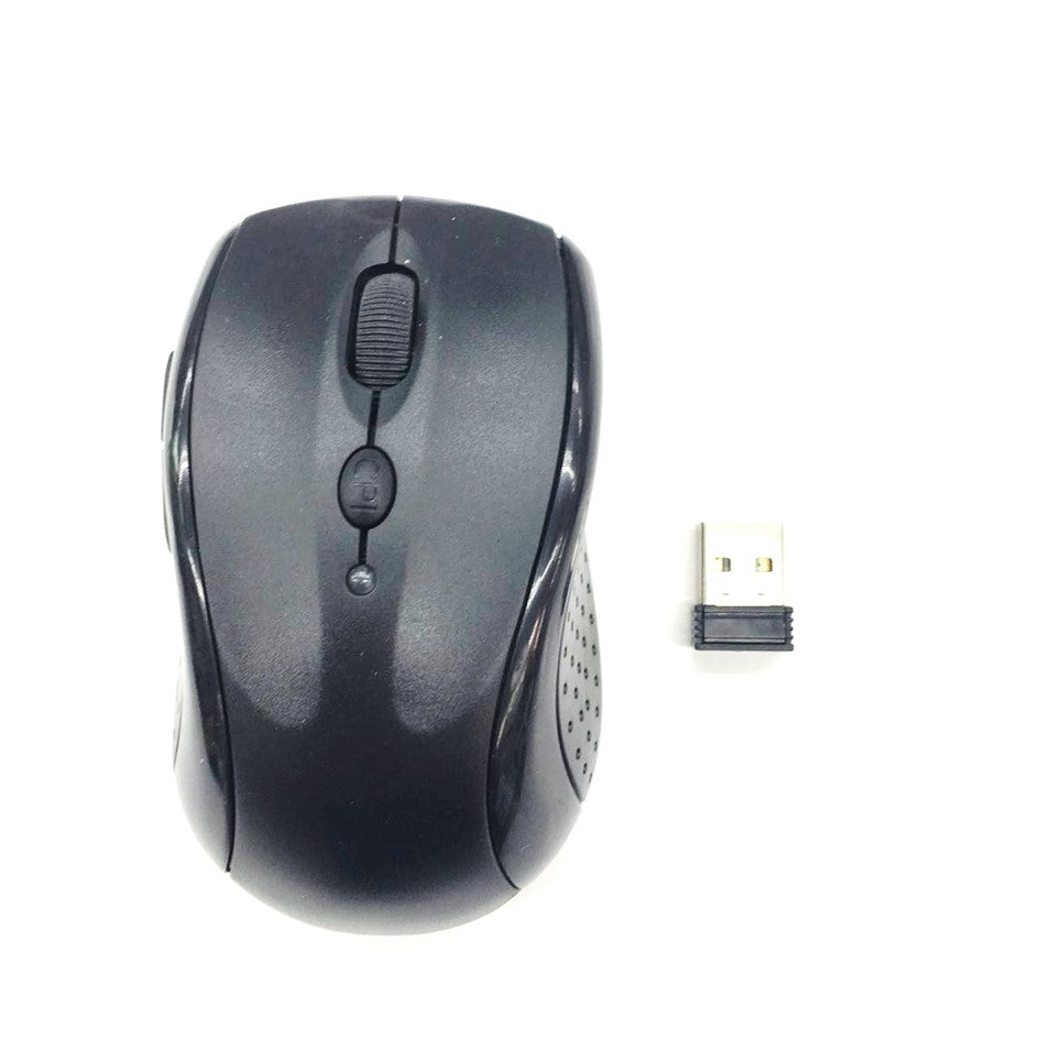 OEM Wireless Mouse 2.4Ghz YR802 Black (Up to 10 Meter Range)