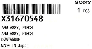 Genuine VO Arm Assy Pinch X31670548 / X-3167-054-8 for Sony EOL