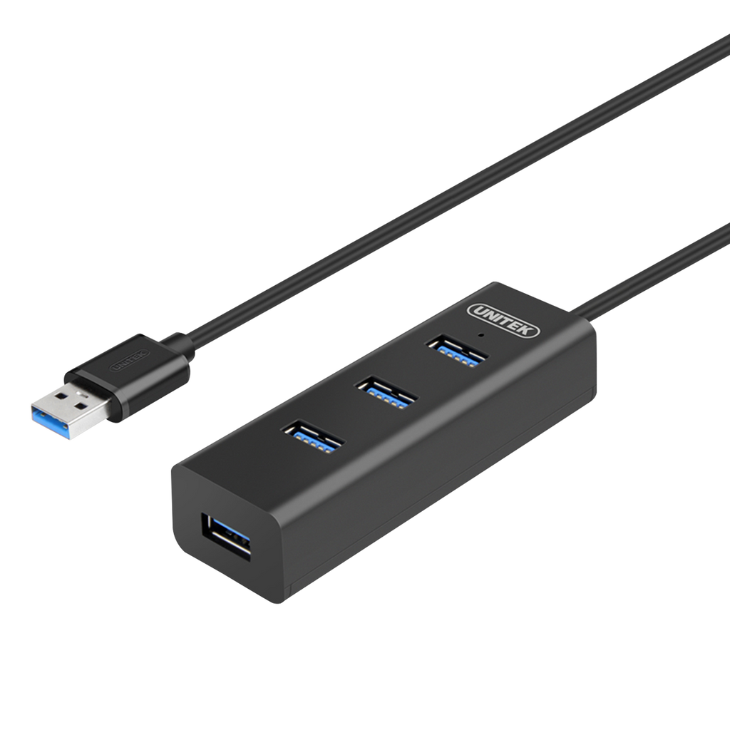 4 Ports USB 3.0 Hub Unitek Y-3089ABK 1.2Meter