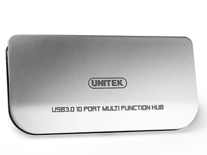 Unitek Y3180 10Port Multi Function Hub (7Port Usb3 +2Port Usb2+1 Otg Port)