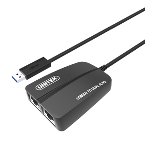Unitek Y3463 Usb3 To Dual Gigabit Ethernet Converter