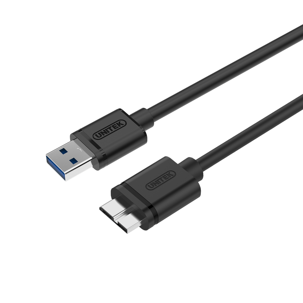 USB3.0 AM to Micro BM Cable 1Meter (AM/BM) Y-C461GBK Unitek