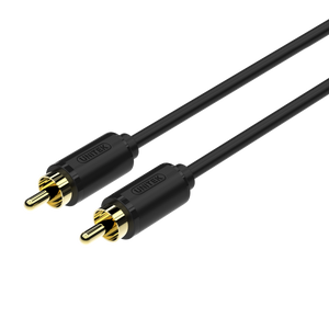 Premium RCA Cable 1.5M 2RCA-2ECA Cable 1.5Meter Unitek Y-C945BK