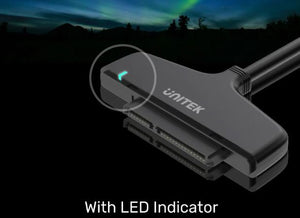 USB 3.1 Type C to 2.5" SATA III Adapter SmartLink Manta  Unitek  Y1096A