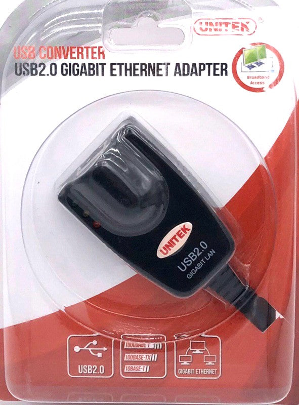 USB2.0 to Gigabit Ethernet Adapter Y2461 Unitek